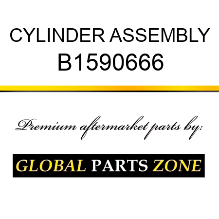 CYLINDER ASSEMBLY B1590666