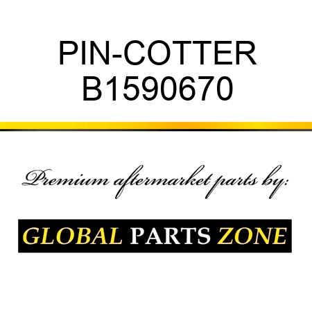 PIN-COTTER B1590670