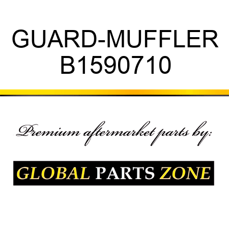 GUARD-MUFFLER B1590710