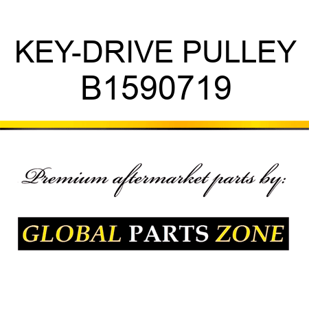 KEY-DRIVE PULLEY B1590719