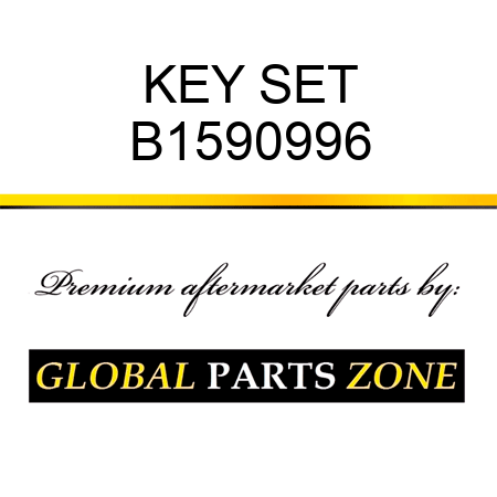 KEY SET B1590996