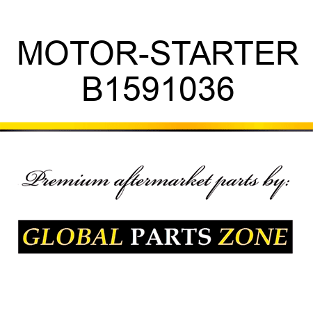 MOTOR-STARTER B1591036