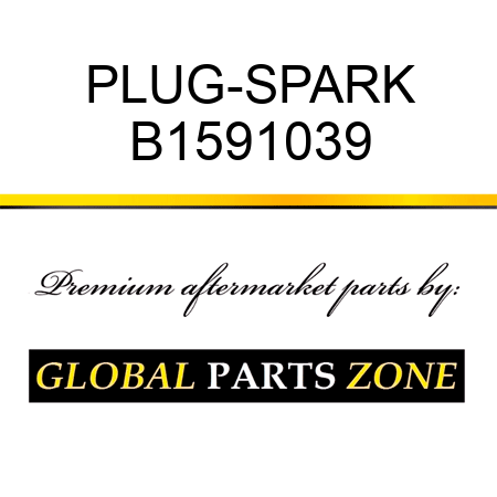 PLUG-SPARK B1591039