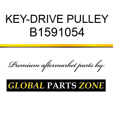 KEY-DRIVE PULLEY B1591054