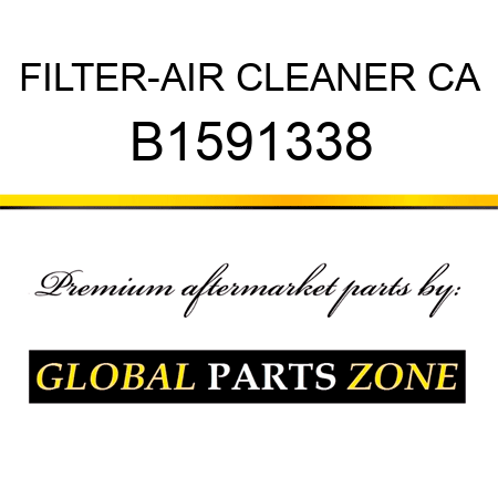 FILTER-AIR CLEANER CA B1591338