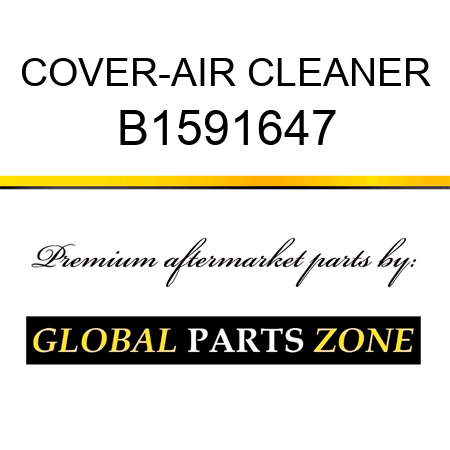 COVER-AIR CLEANER B1591647