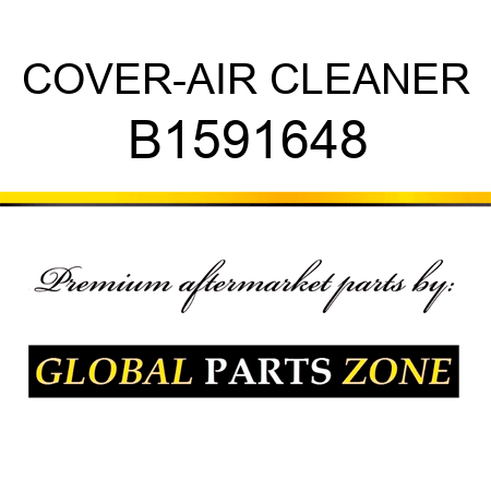 COVER-AIR CLEANER B1591648