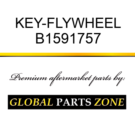 KEY-FLYWHEEL B1591757