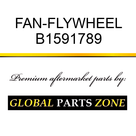 FAN-FLYWHEEL B1591789