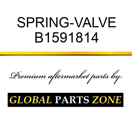 SPRING-VALVE B1591814