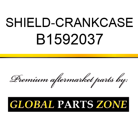 SHIELD-CRANKCASE B1592037