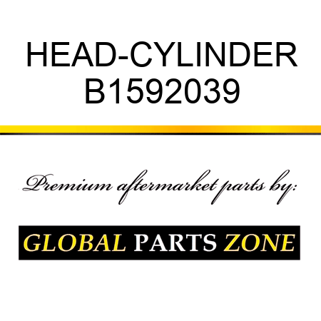 HEAD-CYLINDER B1592039