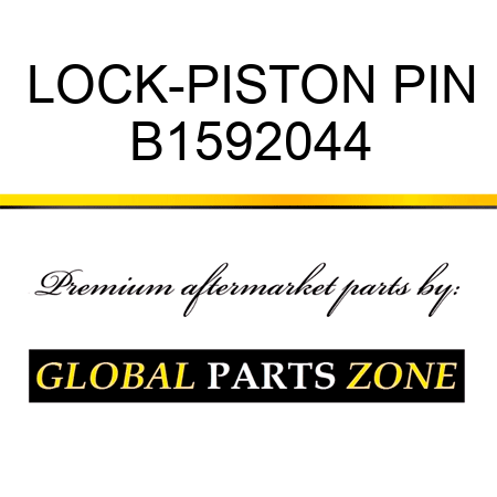 LOCK-PISTON PIN B1592044