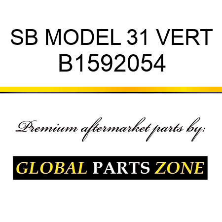 SB MODEL 31 VERT B1592054