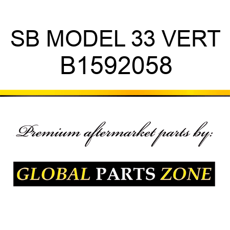 SB MODEL 33 VERT B1592058