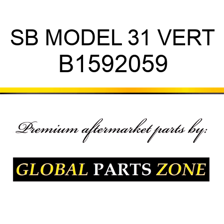 SB MODEL 31 VERT B1592059