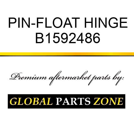 PIN-FLOAT HINGE B1592486