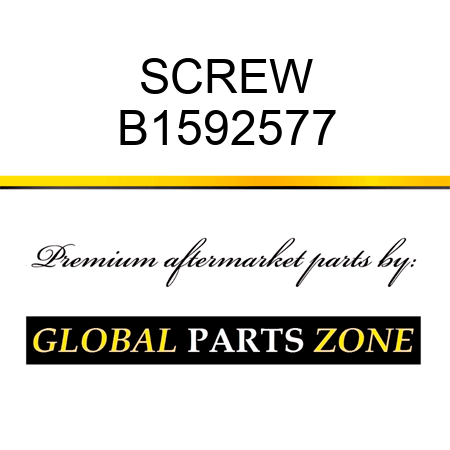 SCREW B1592577