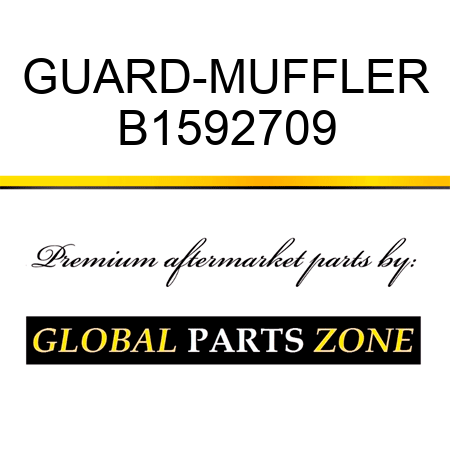 GUARD-MUFFLER B1592709