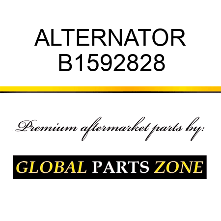 ALTERNATOR B1592828