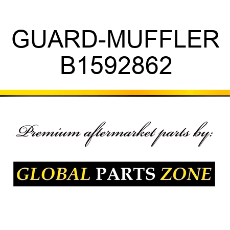 GUARD-MUFFLER B1592862