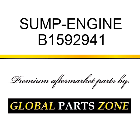 SUMP-ENGINE B1592941