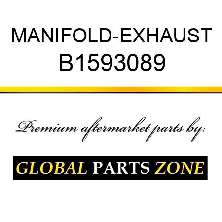 MANIFOLD-EXHAUST B1593089