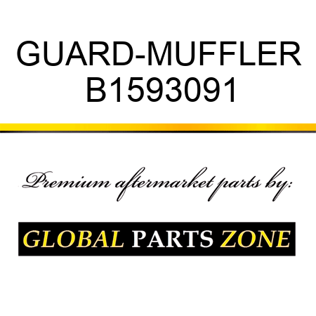 GUARD-MUFFLER B1593091