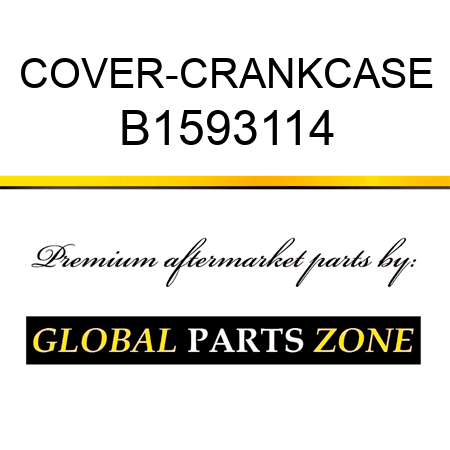 COVER-CRANKCASE B1593114