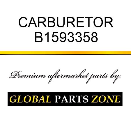 CARBURETOR B1593358