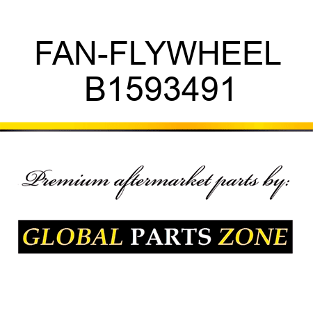 FAN-FLYWHEEL B1593491