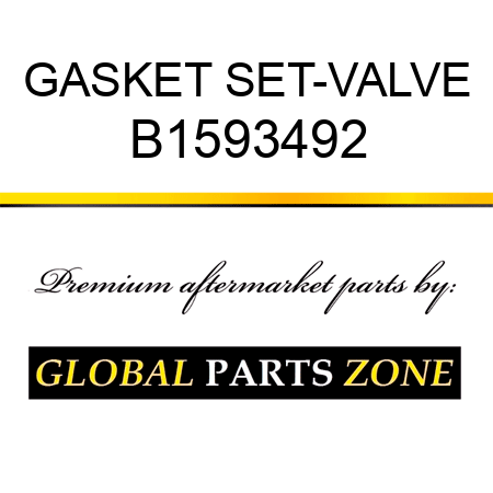 GASKET SET-VALVE B1593492