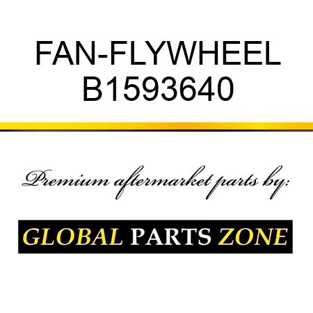 FAN-FLYWHEEL B1593640