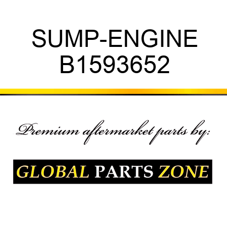 SUMP-ENGINE B1593652
