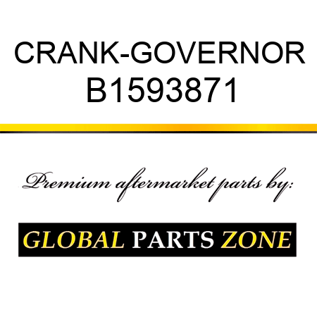 CRANK-GOVERNOR B1593871