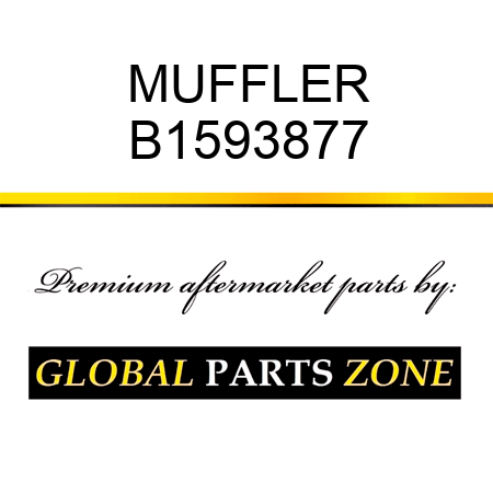 MUFFLER B1593877