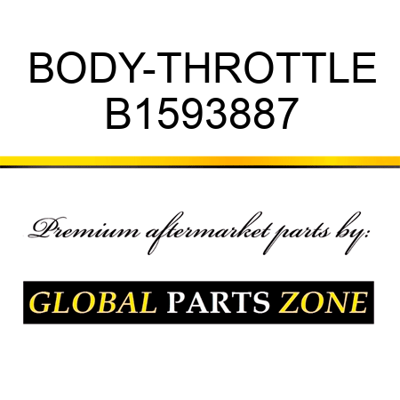 BODY-THROTTLE B1593887