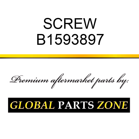 SCREW B1593897