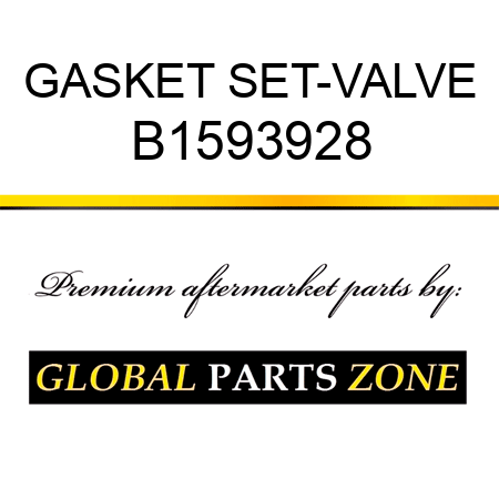 GASKET SET-VALVE B1593928