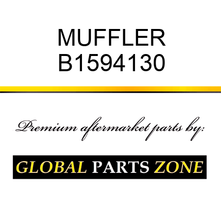 MUFFLER B1594130