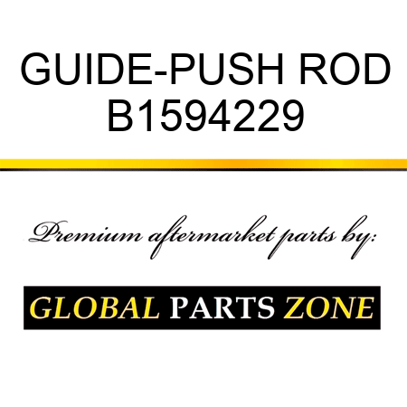 GUIDE-PUSH ROD B1594229