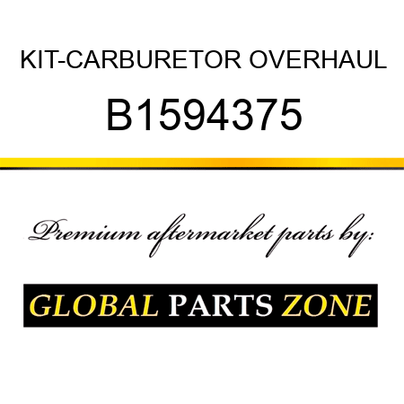 KIT-CARBURETOR OVERHAUL B1594375