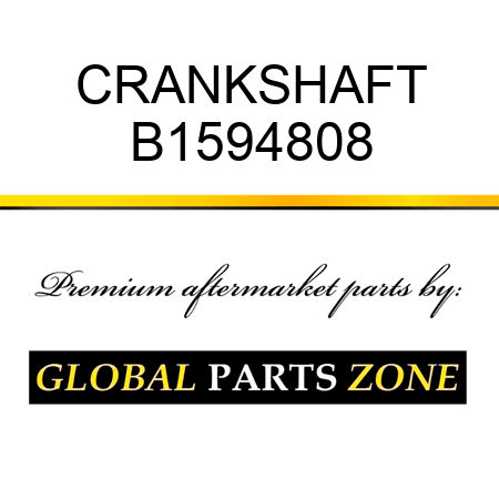 CRANKSHAFT B1594808