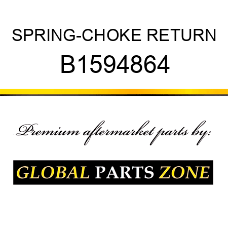 SPRING-CHOKE RETURN B1594864