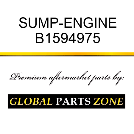 SUMP-ENGINE B1594975