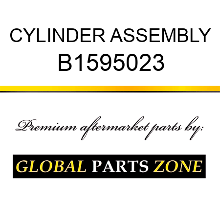 CYLINDER ASSEMBLY B1595023