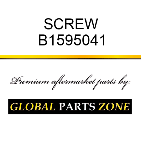 SCREW B1595041