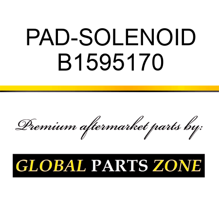 PAD-SOLENOID B1595170