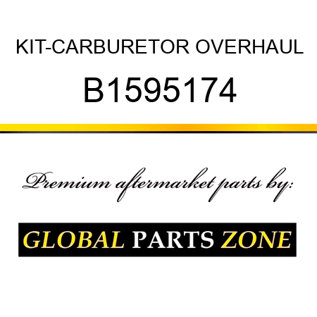 KIT-CARBURETOR OVERHAUL B1595174