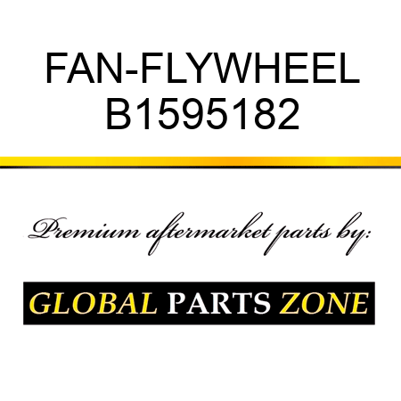 FAN-FLYWHEEL B1595182